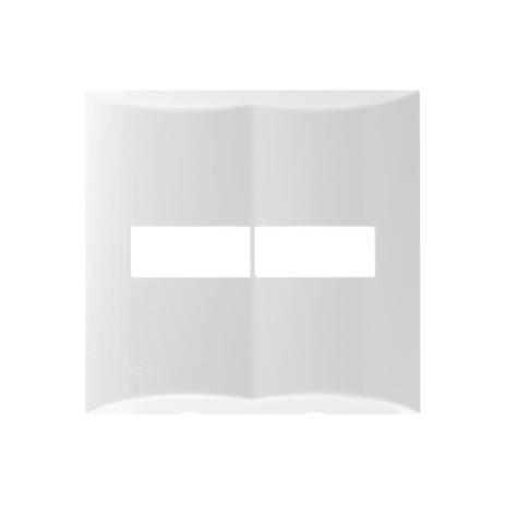 Placa para 2 Módulos com Suporte 4x4 Brava Branco - Iriel é ruim? Placa para 2 Módulos com Suporte 4x4 Brava Branco - Iriel é boa?