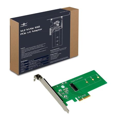 Placa pci-e x4 adaptador para ssd m.2 nvme - ugt-m2pc100 vantec Menor preço em Placa pci-e x4 adaptador para ssd m.2 nvme - ugt-m2pc100 vantec