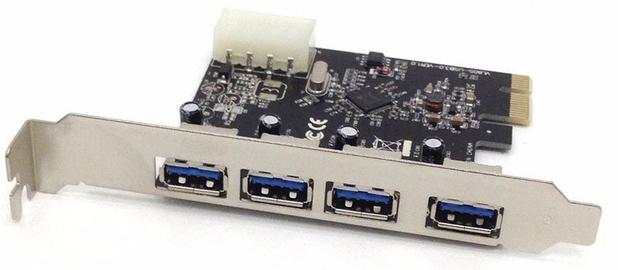Placa Pci Express Usb 3.0 5gbps 4 Portas Dp 43 - Dex Menor preço em Placa Pci Express Usb 3.0 5gbps 4 Portas Dp 43 - Dex