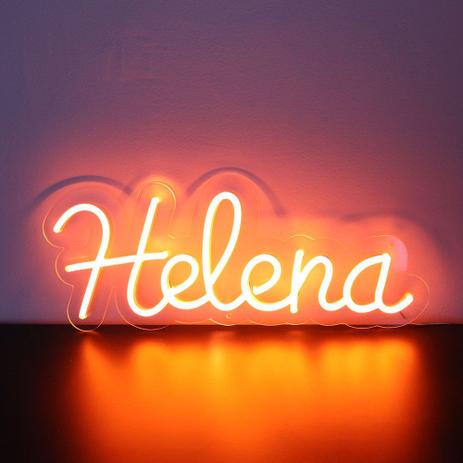 Placa Personalizada Neon LED - Nome ou palavra com 6 Letras - Hutz