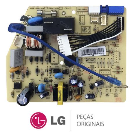Placa Principal / Potência Evaporadora EBR64174902 Ar Condicionado LG TSNC122YJU1, TSNC122YDA1 Menor preço em Placa Principal / Potência Evaporadora EBR64174902 Ar Condicionado LG TSNC122YJU1, TSNC122YDA1
