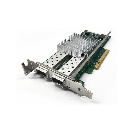 Placa Rede Dell X520-DA2 Dual Port 10Gb SFP+ p/n VFVGR Menor preço em Placa Rede Dell X520-DA2 Dual Port 10Gb SFP+ p/n VFVGR