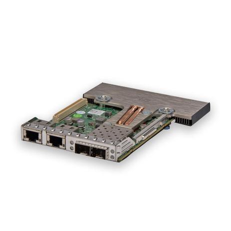 Placa Rede Dell X520 I350 Quad Port 1Gb/10Gb RJ45/SFP+ C63DV Menor preço em Placa Rede Dell X520 I350 Quad Port 1Gb/10Gb RJ45/SFP+ C63DV