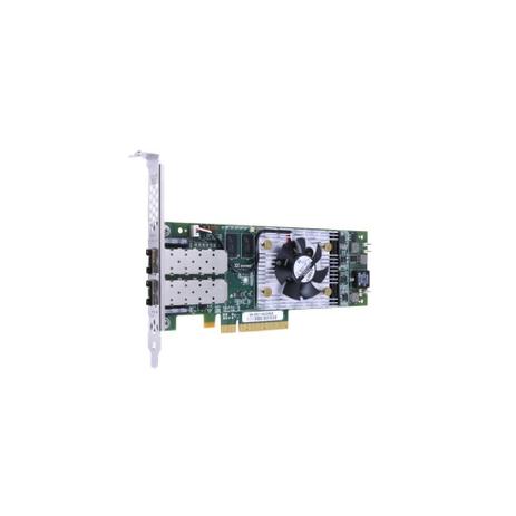 Placa Rede QLogic Dual Port 10Gb SFP+ p/n QLE8362-CU Menor preço em Placa Rede QLogic Dual Port 10Gb SFP+ p/n QLE8362-CU