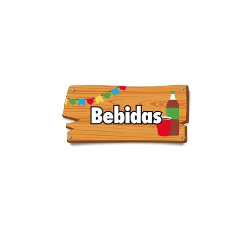 Placas de Sinalização Bebidas Cromus - Festabox Menor preço em Placas de Sinalização Bebidas Cromus - Festabox
