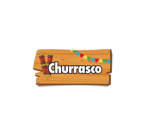 Placas de Sinalização Churrasco Cromus - Festabox Menor preço em Placas de Sinalização Churrasco Cromus - Festabox