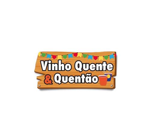 Placas de Sinalização Vinho Quente e Quentão Cromus - Festabox Menor preço em Placas de Sinalização Vinho Quente e Quentão Cromus - Festabox