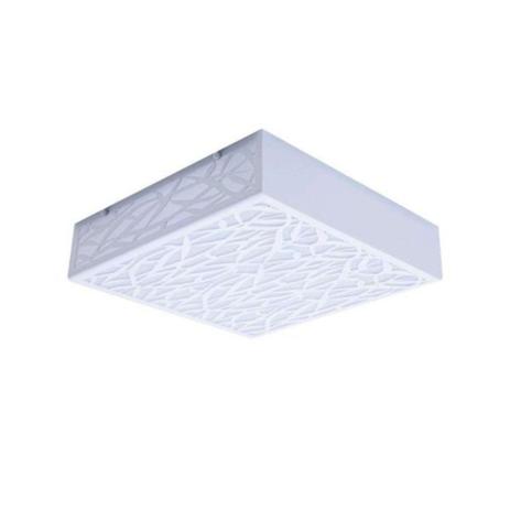 Plafon Acrílico Branco 20x20 Sobrepor Luminária Lustre 3227 - Creatus Menor preço em Plafon Acrílico Branco 20x20 Sobrepor Luminária Lustre 3227 - Creatus