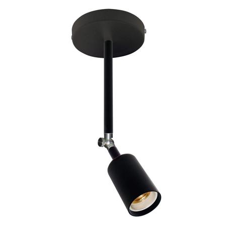 Plafon de Sobrepor 1 Lâmpada E27 Pointer Taschibra Preto Fosco Menor preço em Plafon de Sobrepor 1 Lâmpada E27 Pointer Taschibra Preto Fosco