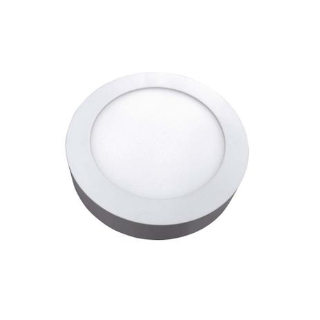 Plafon de sobrepor redondo Home LED 24W 6K bivolt branco Bronzearte Menor preço em Plafon de sobrepor redondo Home LED 24W 6K bivolt branco Bronzearte