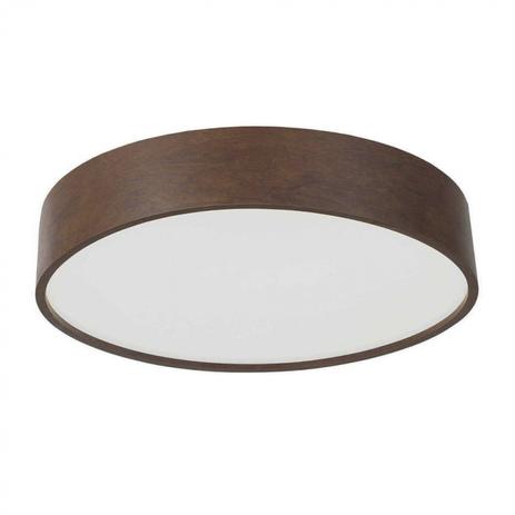 Plafon de Sobrepor Redondo para 3 Lâmpadas 42cm Navi Madelustre Rústico Menor preço em Plafon de Sobrepor Redondo para 3 Lâmpadas 42cm Navi Madelustre Rústico
