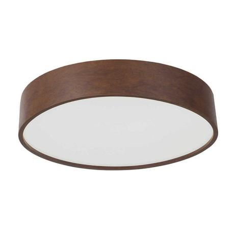 Plafon de Sobrepor Redondo para 4 Lâmpadas 53cm Navi Madelustre Rústico é boa?