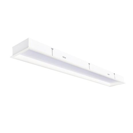 Plafon Embutido Ret Tec Curv 4 x t8 T5 Branco Microtexturizado - Bella iluminação Menor preço em Plafon Embutido Ret Tec Curv 4 x t8 T5 Branco Microtexturizado - Bella iluminação
