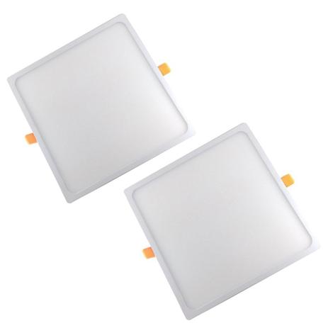 Plafon Embutir 25w Slim 2pç Super Led Fino Nogaled Classe A Menor preço em Plafon Embutir 25w Slim 2pç Super Led Fino Nogaled Classe A