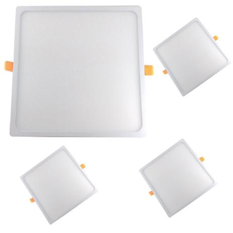 Plafon Embutir 25w Slim 4 pç Super Led Fino Nogaled Classe A Menor preço em Plafon Embutir 25w Slim 4 pç Super Led Fino Nogaled Classe A