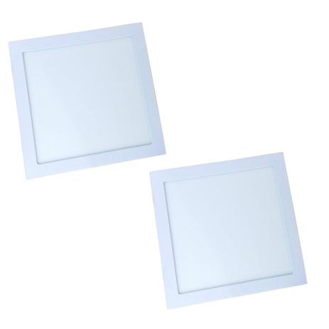 Plafon Embutir 25w Super Led 2Pç 30x30x4cm Fino Nogaled Luxo Menor preço em Plafon Embutir 25w Super Led 2Pç 30x30x4cm Fino Nogaled Luxo