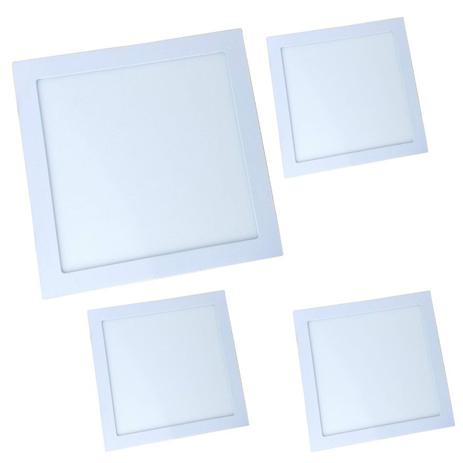 Plafon Embutir 25w Super Led 4Pç 30x30x4cm Fino Nogaled Luxo Menor preço em Plafon Embutir 25w Super Led 4Pç 30x30x4cm Fino Nogaled Luxo