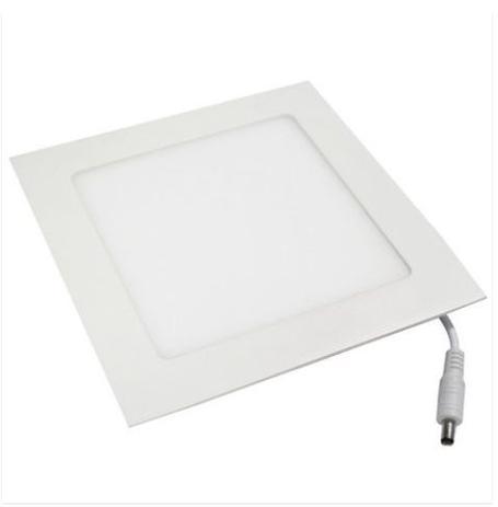 Plafon Led 25w Quadrado Embutir Branco Frio Menor preço em Plafon Led 25w Quadrado Embutir Branco Frio