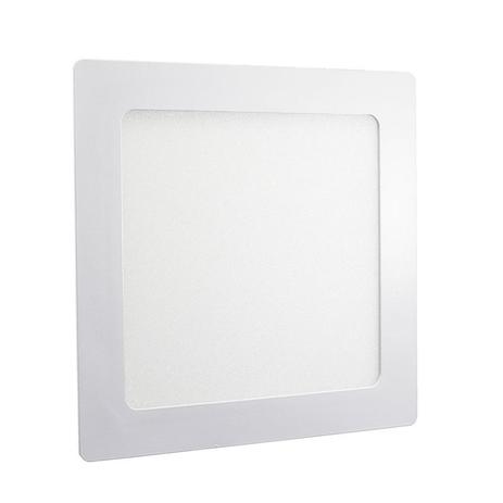 Plafon Led de EMBUTIR QUADRADO 12W - 17 x 17 cm Branco Frio 6000K - Kit led Menor preço em Plafon Led de EMBUTIR QUADRADO 12W - 17 x 17 cm Branco Frio 6000K - Kit led