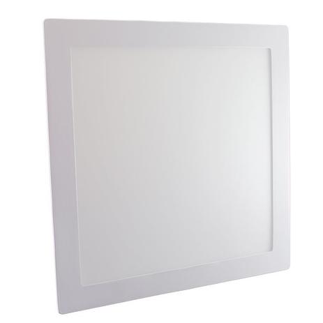 Plafon Led de EMBUTIR QUADRADO 24W - 30 x 30 cm Branco Frio 6000K - Kit led é boa?