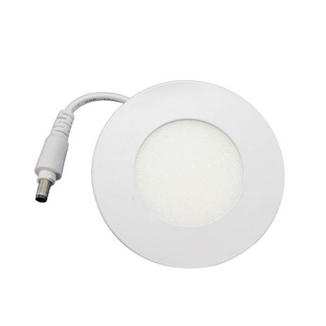Plafon Led de EMBUTIR REDONDO br/03W - 08 cm Branco Frio 6000K - Kit led é boa?