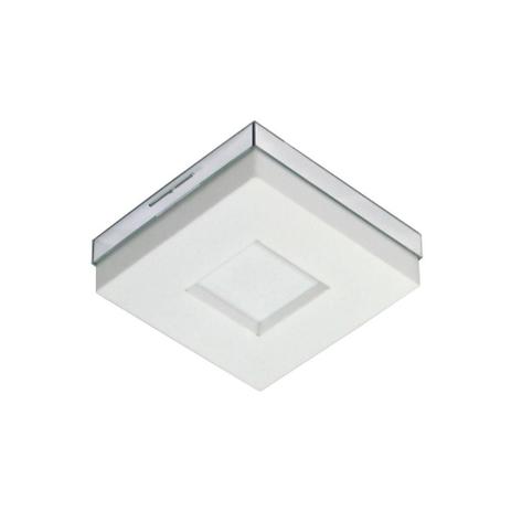 Plafon Led de Sobrepor Quadrado 18cm 9w Asturias 3000k Bivolt Luz Amarela - Tualux Menor preço em Plafon Led de Sobrepor Quadrado 18cm 9w Asturias 3000k Bivolt Luz Amarela - Tualux