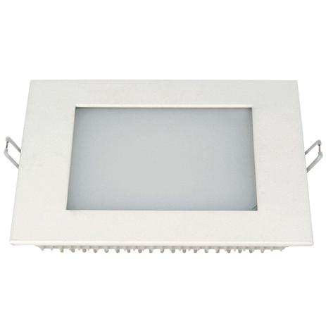 Plafon LED Embutir 12W Quadrado FIT TSQL Taschibra 3000K Luz Amarela Menor preço em Plafon LED Embutir 12W Quadrado FIT TSQL Taschibra 3000K Luz Amarela