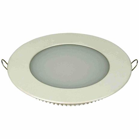 Plafon LED Embutir 12W Redondo FIT TSRL Taschibra 3000K Luz Amarela Menor preço em Plafon LED Embutir 12W Redondo FIT TSRL Taschibra 3000K Luz Amarela