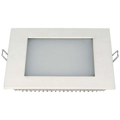 Plafon LED Embutir 6W Quadrado FIT TSQL Taschibra 3000K Luz Amarela Menor preço em Plafon LED Embutir 6W Quadrado FIT TSQL Taschibra 3000K Luz Amarela