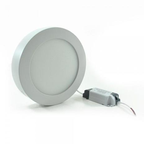 Plafon Led Sobrepor 12w Branco Quente Redondo - Ctb Menor preço em Plafon Led Sobrepor 12w Branco Quente Redondo - Ctb