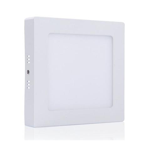 Plafon Led Sobrepor 18w Branco Quente Quadrado - Ctb é boa?