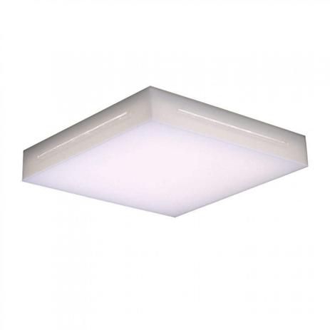 Plafon LED Sobrepor Lontana 20cmx20cm 110V Bella Itália 3000K Luz Amarela - Bella italia Menor preço em Plafon LED Sobrepor Lontana 20cmx20cm 110V Bella Itália 3000K Luz Amarela - Bella italia