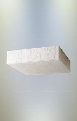Plafon Madrepérola Quadrado 30cm 2xE27 em Acrílico - Lalux Menor preço em Plafon Madrepérola Quadrado 30cm 2xE27 em Acrílico - Lalux