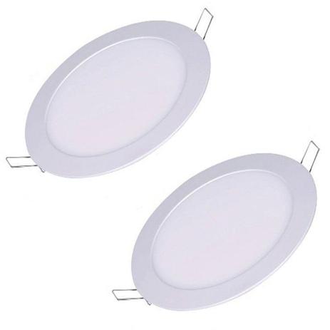Plafon Painel Led Embutir 25w Branco Frio Redondo Kit 2 - Power xl é boa?