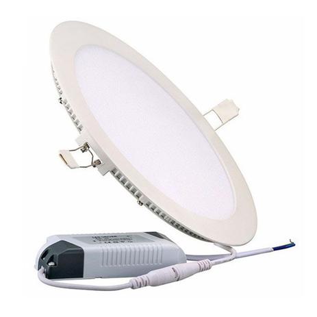 Plafon Painel Led Embutir 25w Branco Quente Redondo - Power xl é ruim? Plafon Painel Led Embutir 25w Branco Quente Redondo - Power xl é boa?