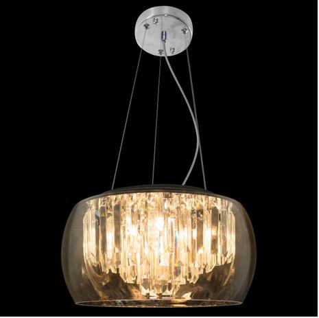 Plafon Pendente Lustre Cristal K9 40cm Bella Iluminação Hu6440pc + 5 lâmpadas G9 LED 5w Branco Quente St964 Menor preço em Plafon Pendente Lustre Cristal K9 40cm Bella Iluminação Hu6440pc + 5 lâmpadas G9 LED 5w Branco Quente St964
