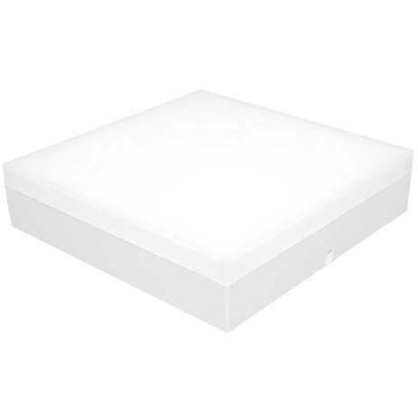 Plafon Policarbonato 15W Led Clear Quad 22X22cm 6500K 17284 Taschibra Menor preço em Plafon Policarbonato 15W Led Clear Quad 22X22cm 6500K 17284 Taschibra