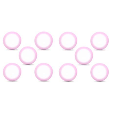 Plafon Pop Colors 30cm Para 2 Lampadas Com Soquete E-27 E Vidro Borda Rosa 10 Unidades - Home line Menor preço em Plafon Pop Colors 30cm Para 2 Lampadas Com Soquete E-27 E Vidro Borda Rosa 10 Unidades - Home line