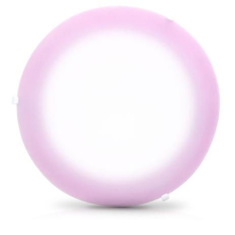 Plafon Pop Colors 30cm para 2 Lampadas com soquete E-27 e Vidro Borda Rosa - Home line Menor preço em Plafon Pop Colors 30cm para 2 Lampadas com soquete E-27 e Vidro Borda Rosa - Home line