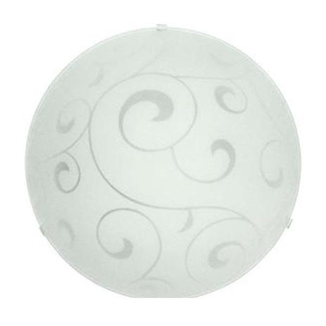 Plafon redondo de sobrepor para 2 lâmpadas E27 Angra 30cm fosco com arabescos Taschibra Menor preço em Plafon redondo de sobrepor para 2 lâmpadas E27 Angra 30cm fosco com arabescos Taschibra