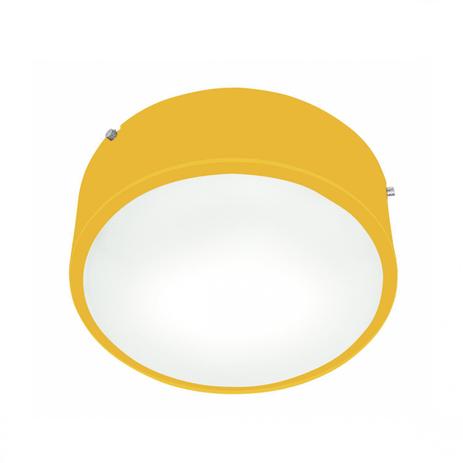 Plafon Sobrepor 1 Lâmpada Light Caisma Amarelo é boa?
