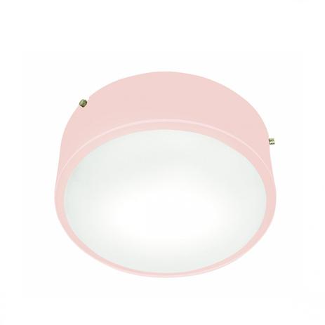 Plafon Sobrepor 1 Lâmpada Light Caisma Rosa é boa?