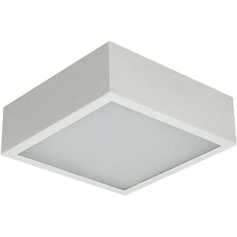 Plafon Sobrepor 40x40cm 4XE27 - Piuluce - 5403 Menor preço em Plafon Sobrepor 40x40cm 4XE27 - Piuluce - 5403