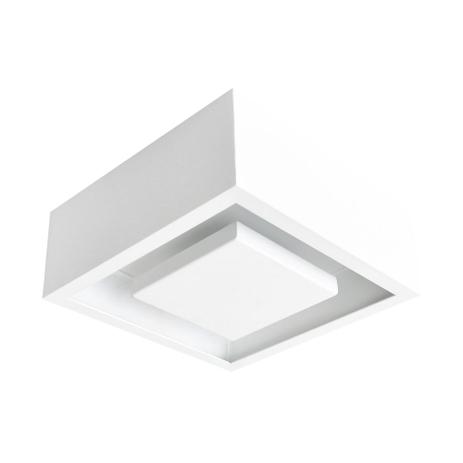 Plafon Sobrepor Quad LED 12W DL081WW Hide - Bella iluminação Menor preço em Plafon Sobrepor Quad LED 12W DL081WW Hide - Bella iluminação