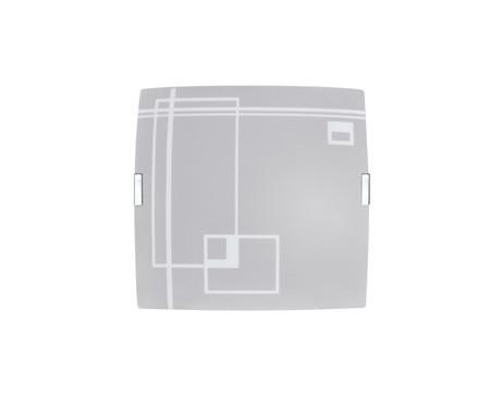 Plafon Sobrepor Quadrado Médio Prisma Branco - Attena iluminação Menor preço em Plafon Sobrepor Quadrado Médio Prisma Branco - Attena iluminação