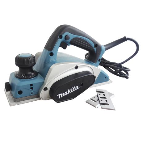 Plaina Elétrica 82mm 620w com Jogo de Facas KP0800 Makita Menor preço em Plaina Elétrica 82mm 620w com Jogo de Facas KP0800 Makita