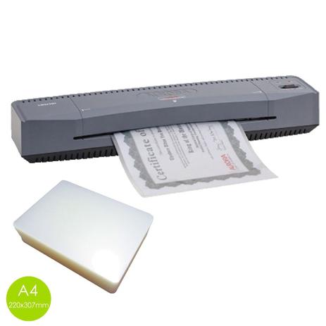 Plastificadora A4 E A3 Aurora + 100 Polaseal A4 Menor preço em Plastificadora A4 E A3 Aurora + 100 Polaseal A4