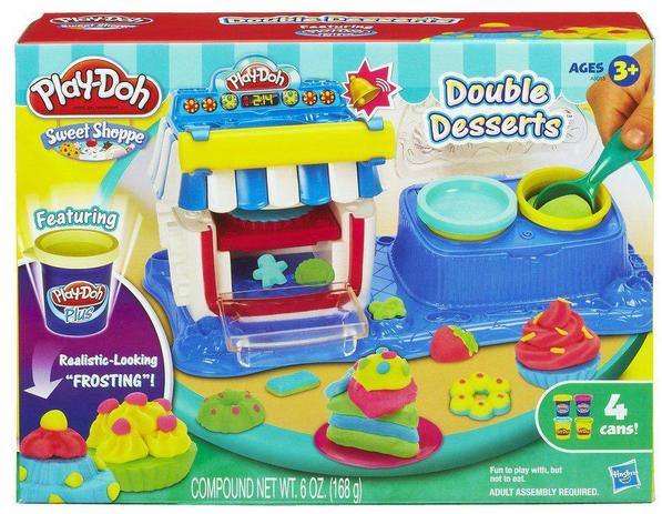 Play Doh Conjunto De Sobremesas Duplas A5013 - Hasbro Menor preço em Play Doh Conjunto De Sobremesas Duplas A5013 - Hasbro