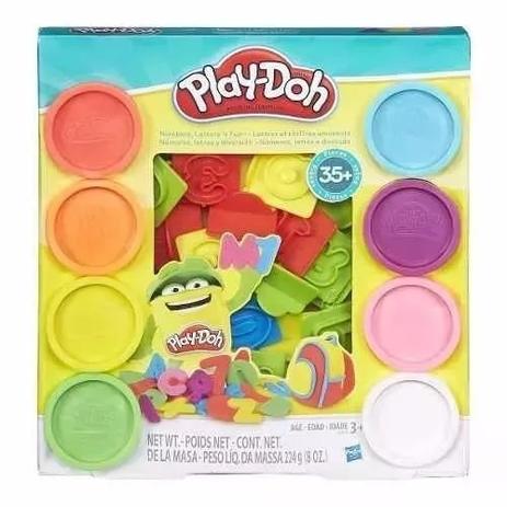 Play-doh - Conjunto Letras E Números - Hasbro 21018 Menor preço em Play-doh - Conjunto Letras E Números - Hasbro 21018