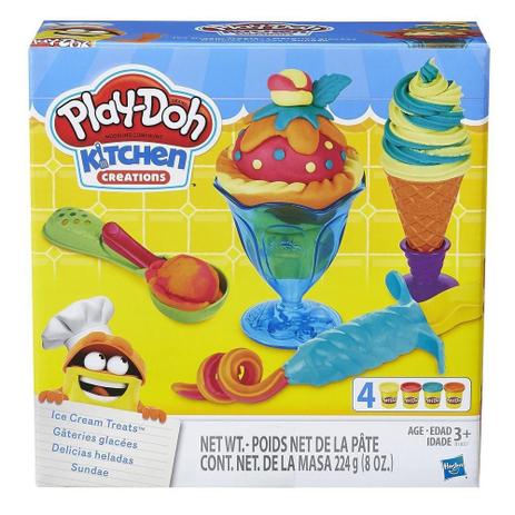 Play Doh Kit Sundae Massinha De Modelar - B1857 Hasbro é boa?